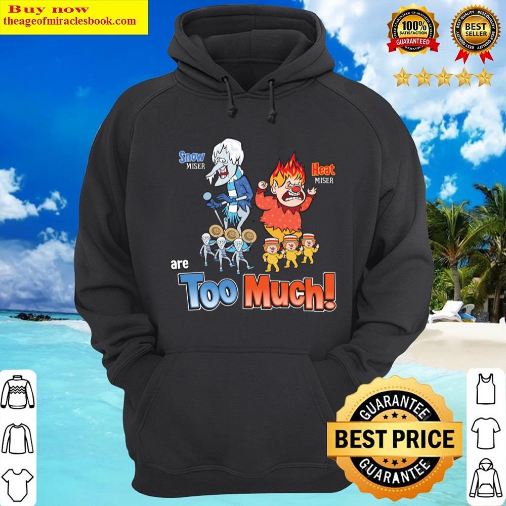 Alternative view of Miser Brothers Too Much! Shirt