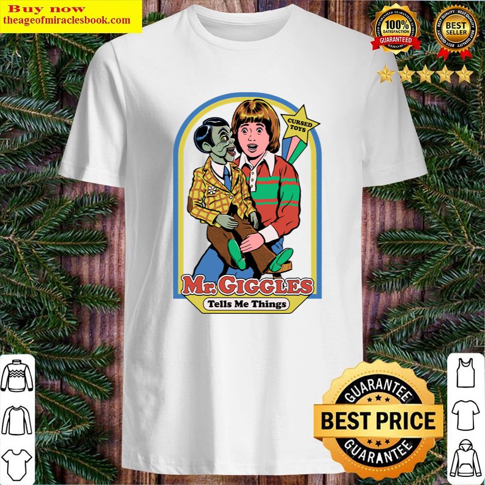 Mr Giggles Sticker Shirt