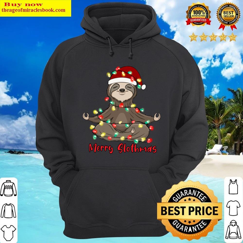 Alternative view of Sloth Christmas Shirt