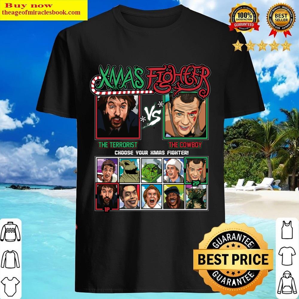 Xmas Fighter Die Hard Shirt