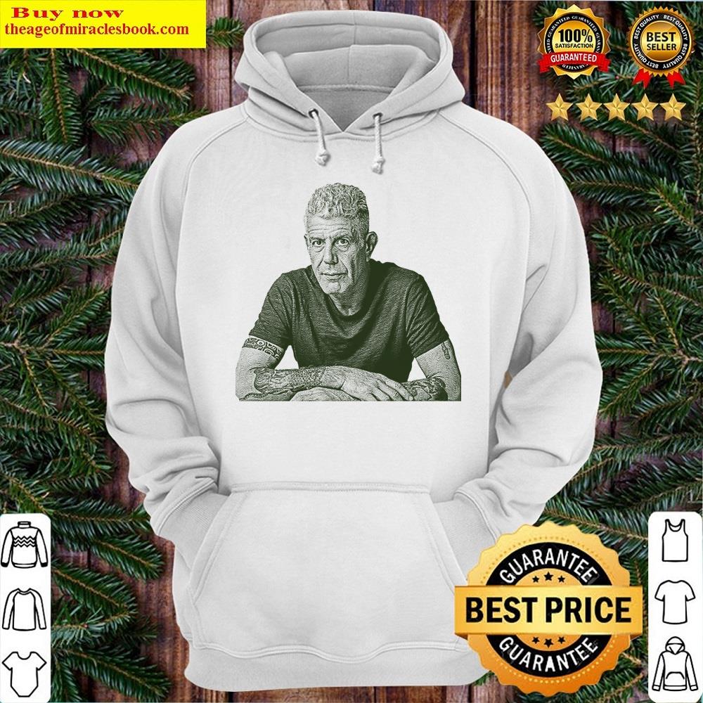 Alternative view of Anthony Bourdain Engraving Essential Shirt