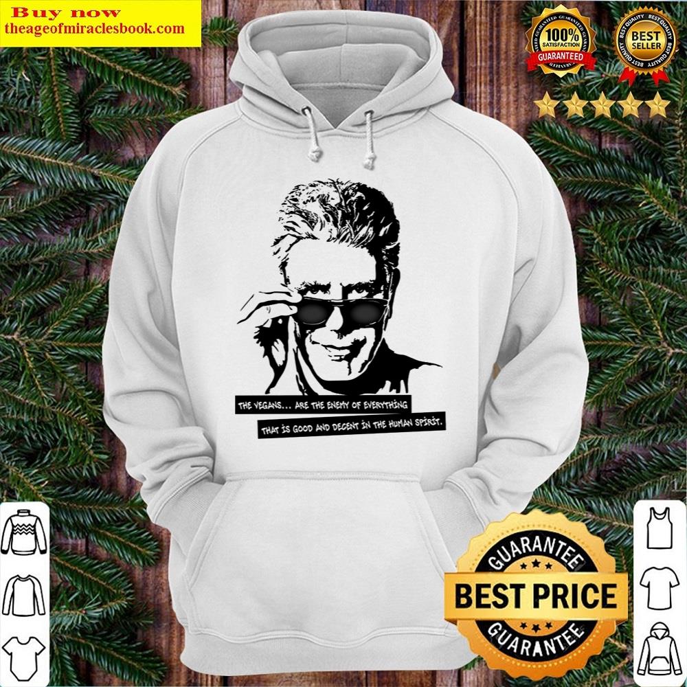 Alternative view of Anthony Bourdain Quote80dlo Essential Shirt