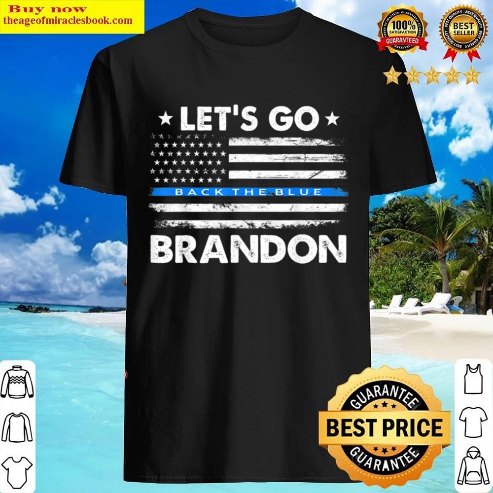 Let’s Go Brandon Us Flag Shirt