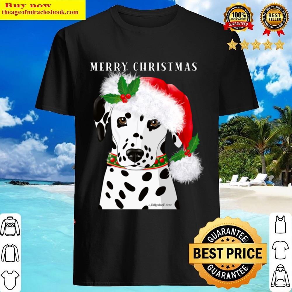 Merry Christmas Dalmatian Shirt