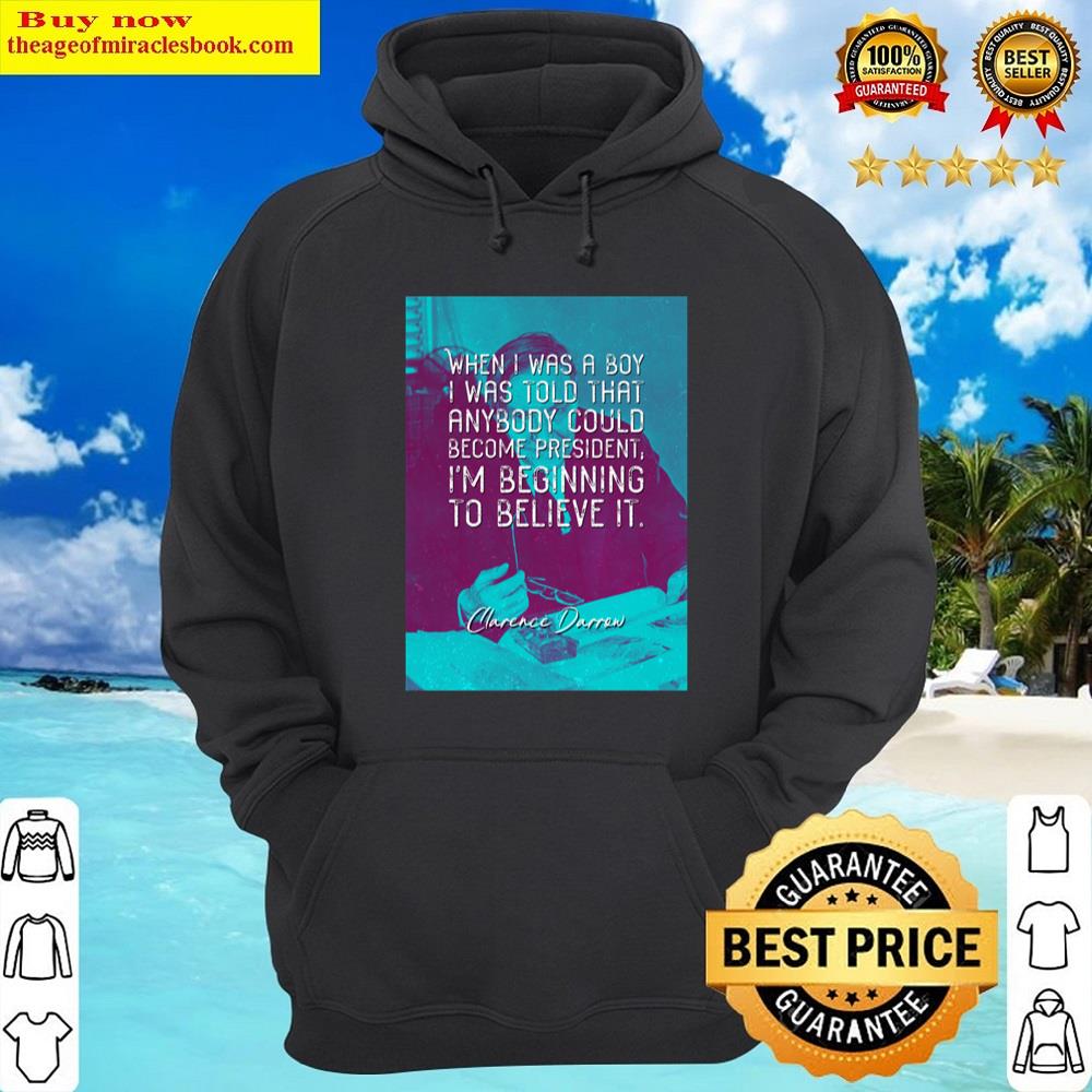 Alternative view of Clarence Darrow Quote 4 Shirt