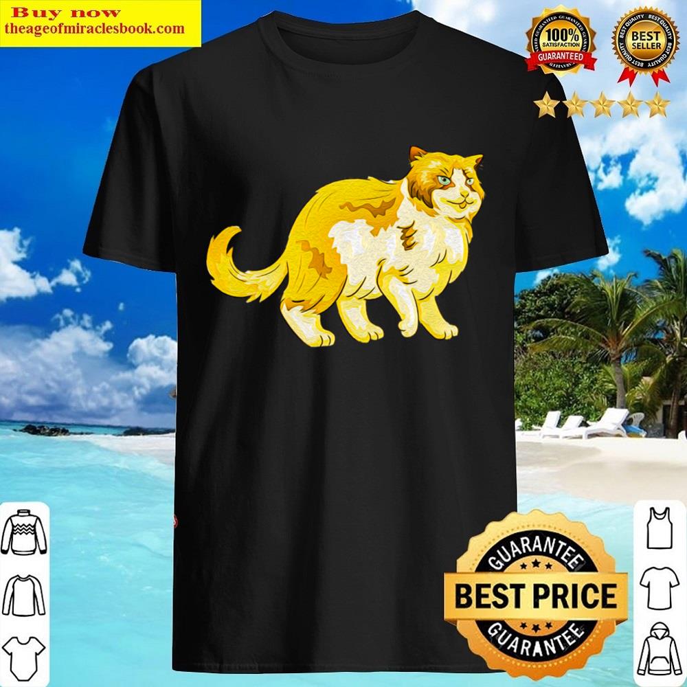 Gold Ragdoll Cat Shirt