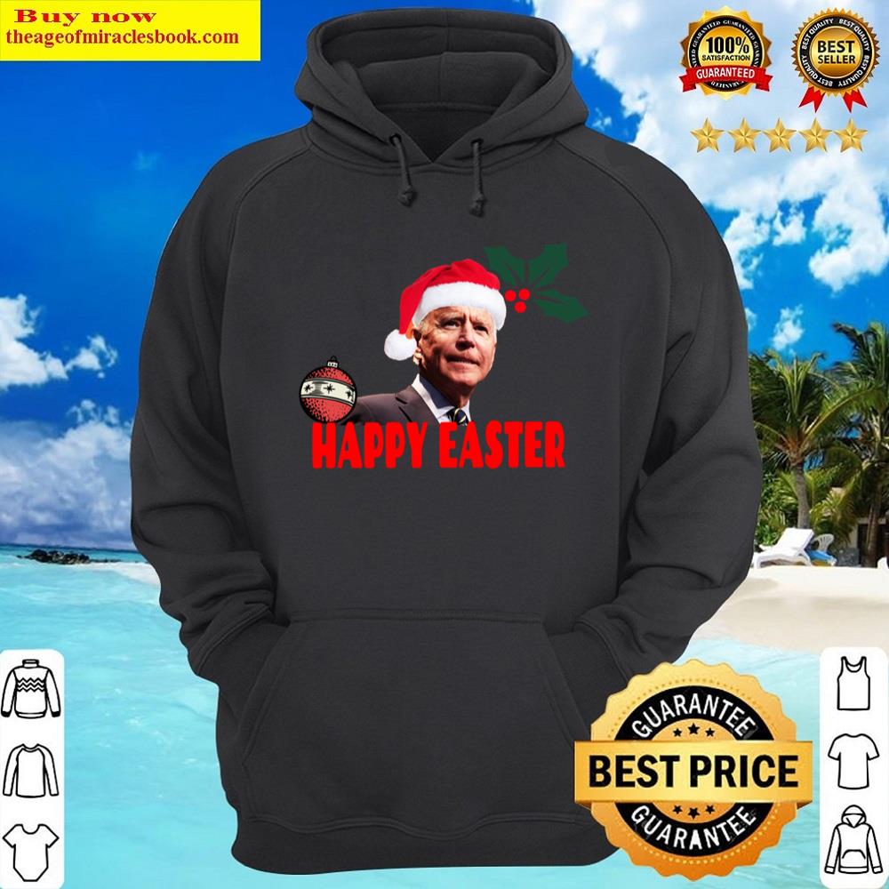 Alternative view of Santa Joe Biden Happy Easter Shirt