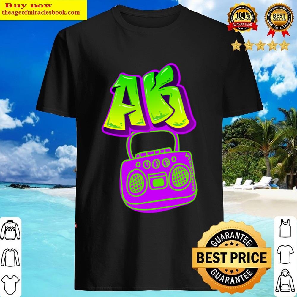 Ab Graffiti Design Shirt