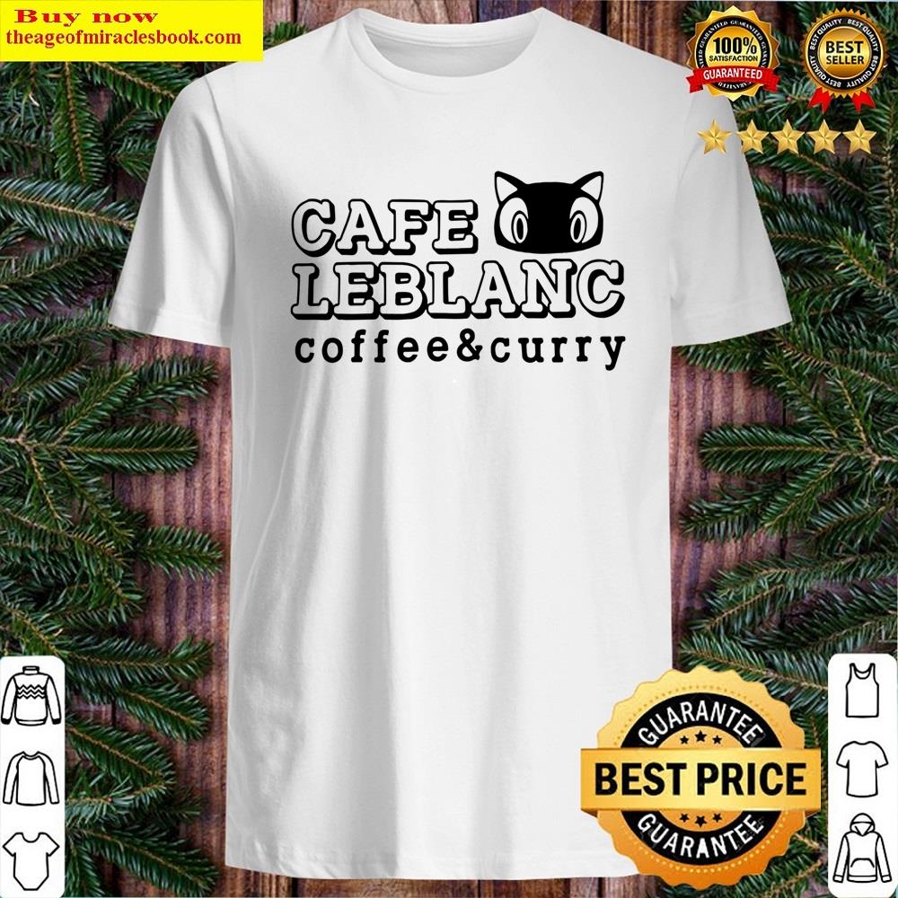 Cafe Leblanc Coffee & Curry Shirt