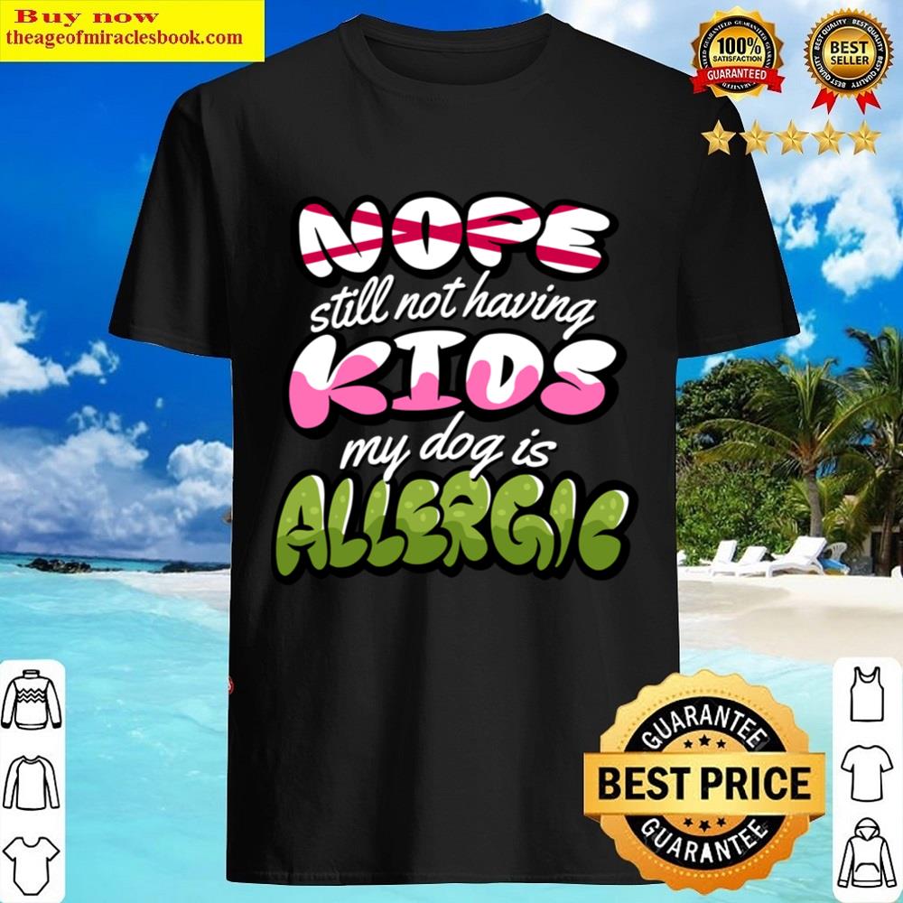 Kids Allergy Shirt