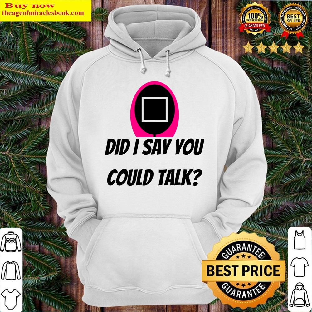 Alternative view of Squid Game Square Mask Staff Shirt