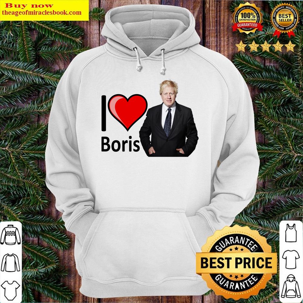 Alternative view of I Love Boris Johnson Shirt
