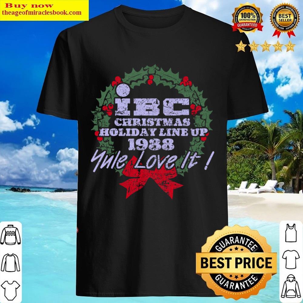 Ibc Christmas Line Up Shirt