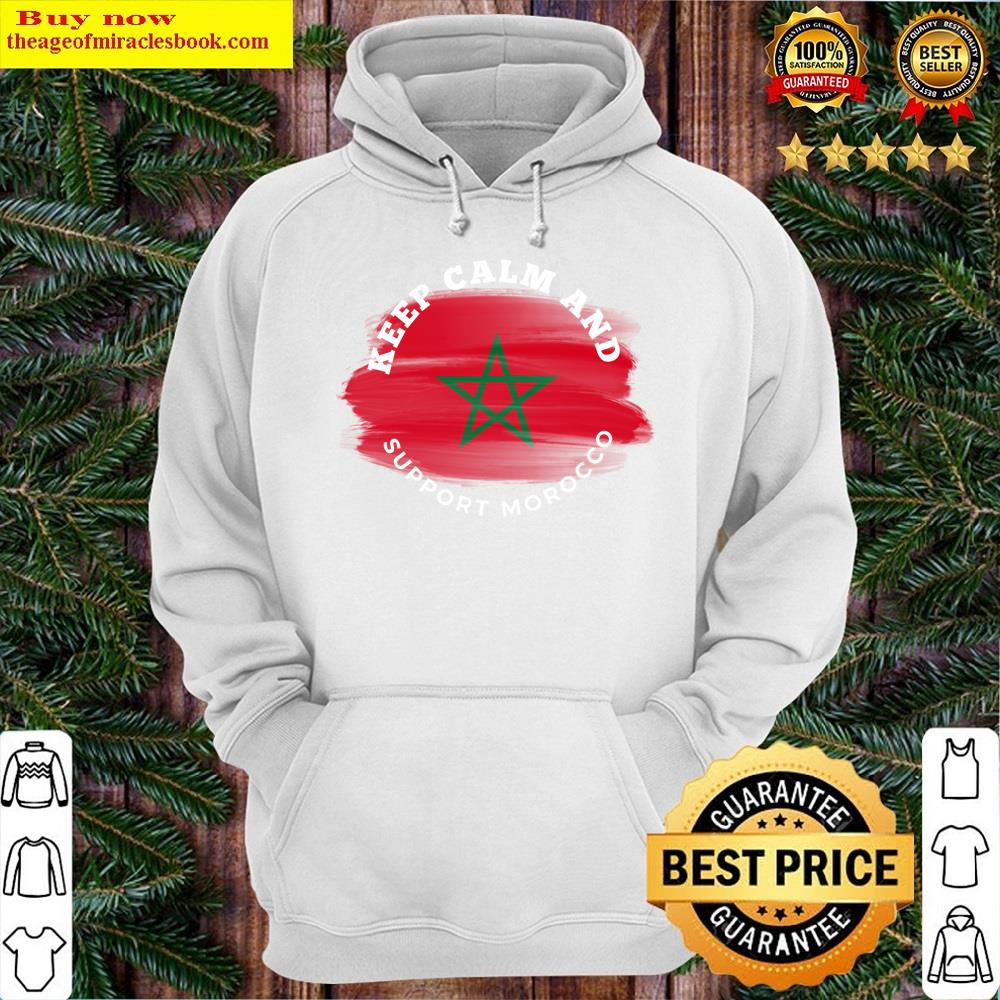 Alternative view of Keep Calm And Support Morocco Shirt