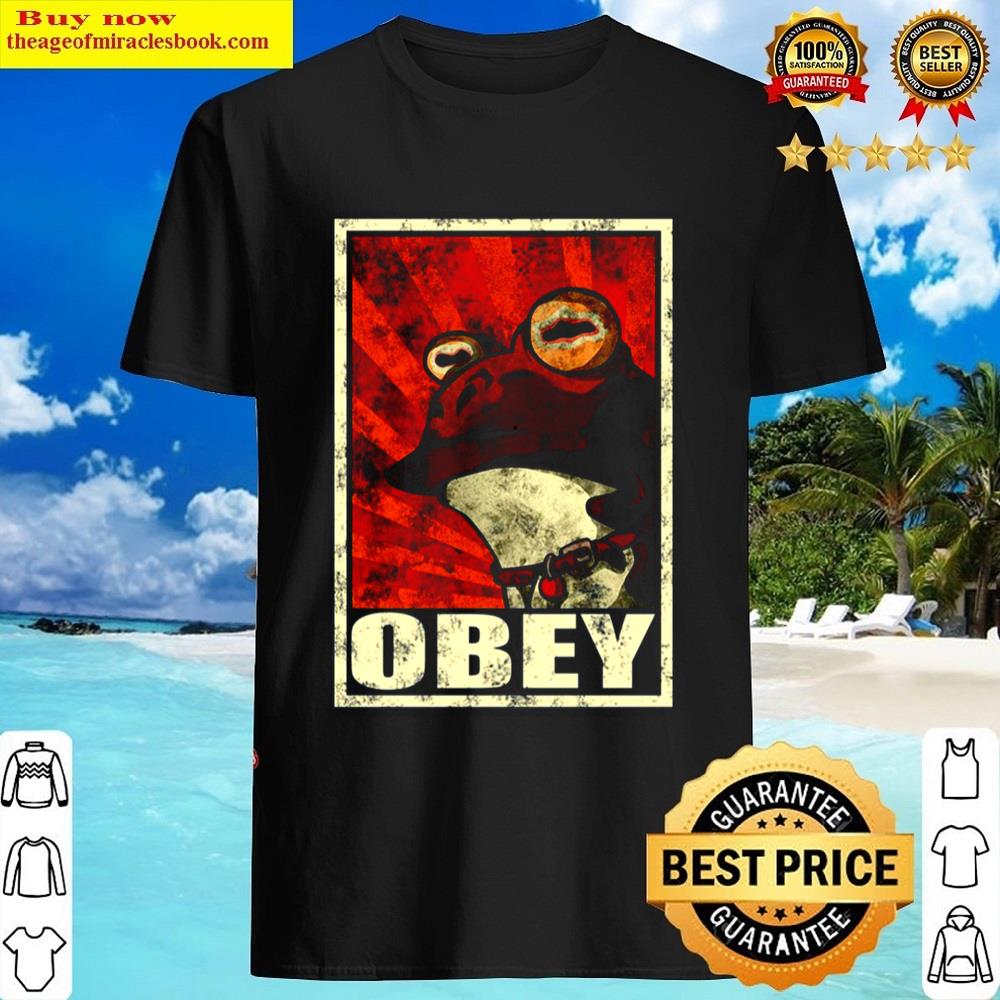 Obey The Hypnotoad Shirt