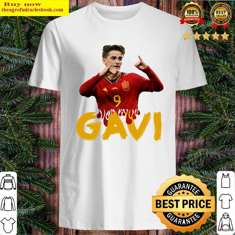 Pablo Gavi 9soccer Player Shirt