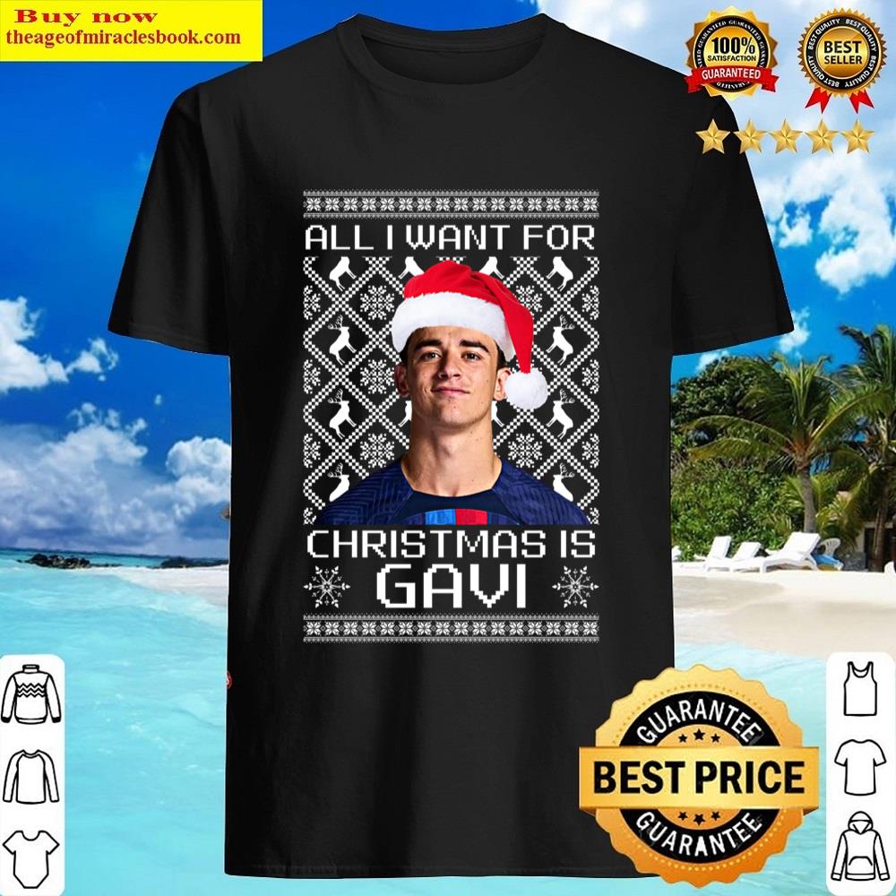 Pablo Gavi Christmas Shirt