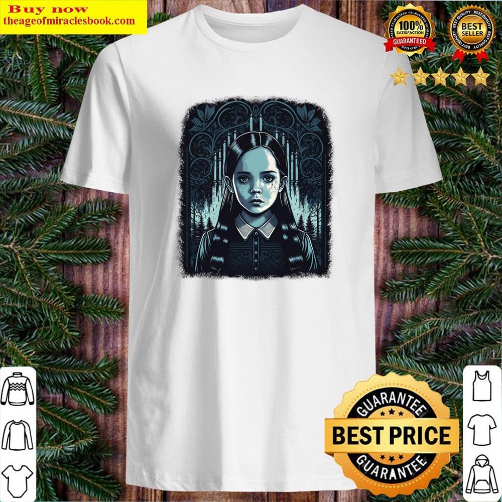 Wednesday Addams Portrait Shirt