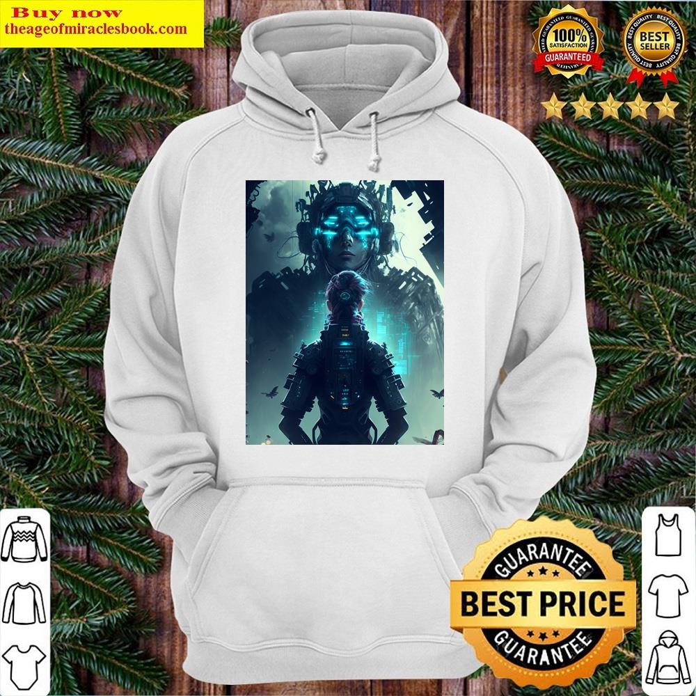 Alternative view of Cyberpunk Deity Shirt