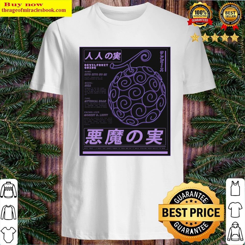 Devil Fruit Guide Hito Hito No Mi Shirt