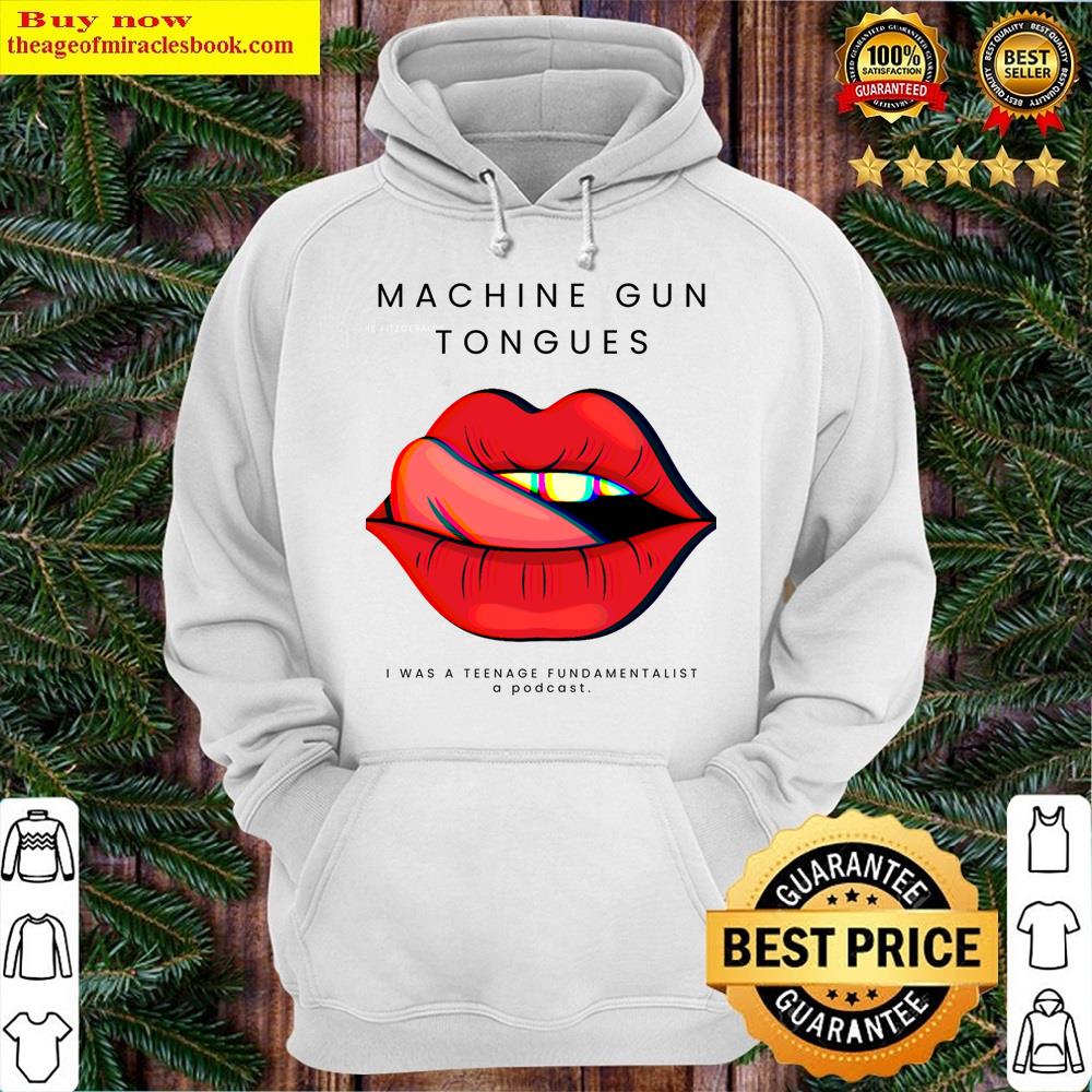 Alternative view of Machine Gun Tongues Shirt
