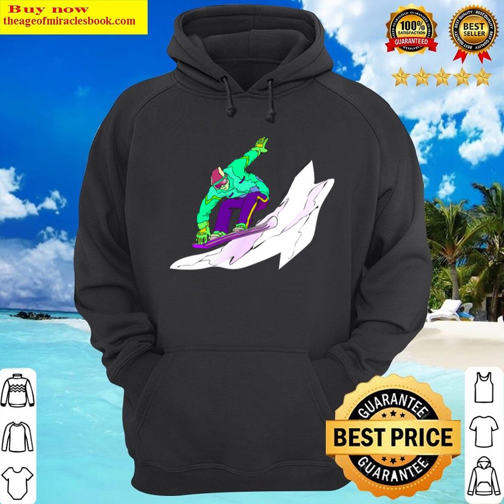 Alternative view of Snowboarder Silhouette Shirt