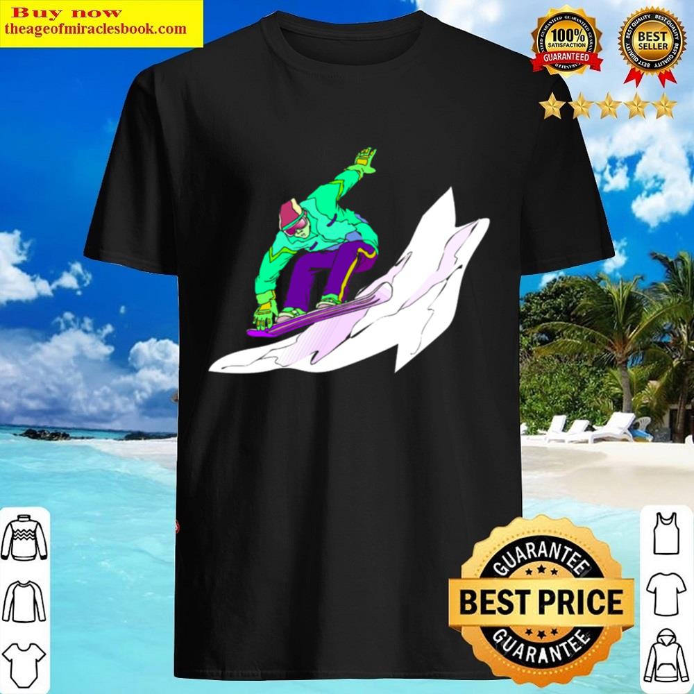 Snowboarder Silhouette Shirt