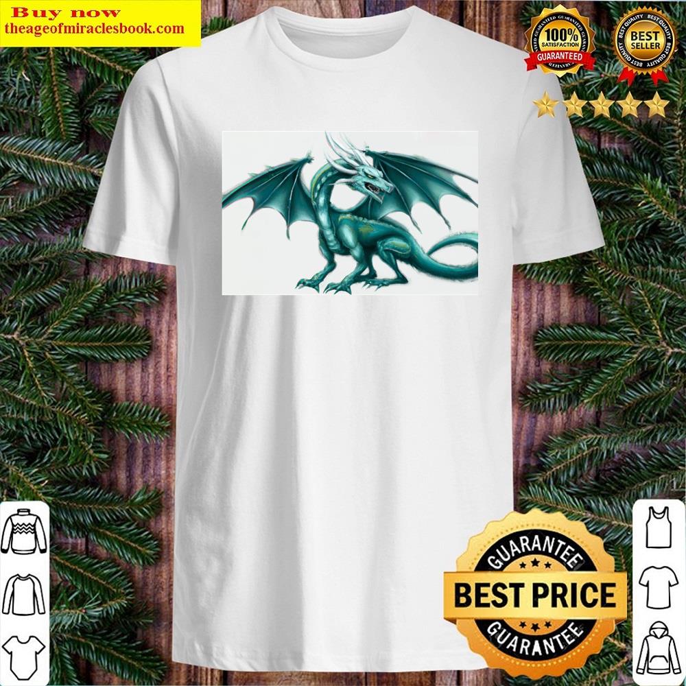 Turquoise Dragon Shirt