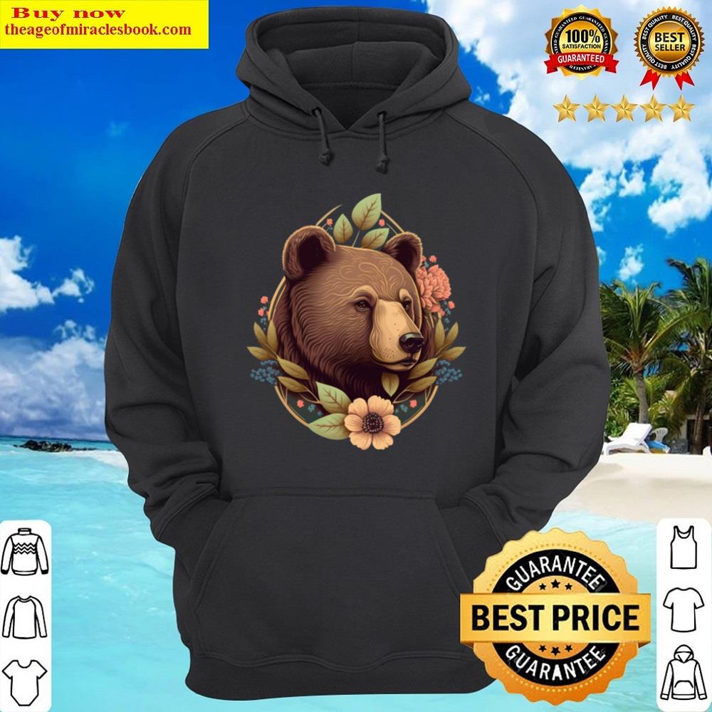 Alternative view of Bear With Flowers Essential Shirt