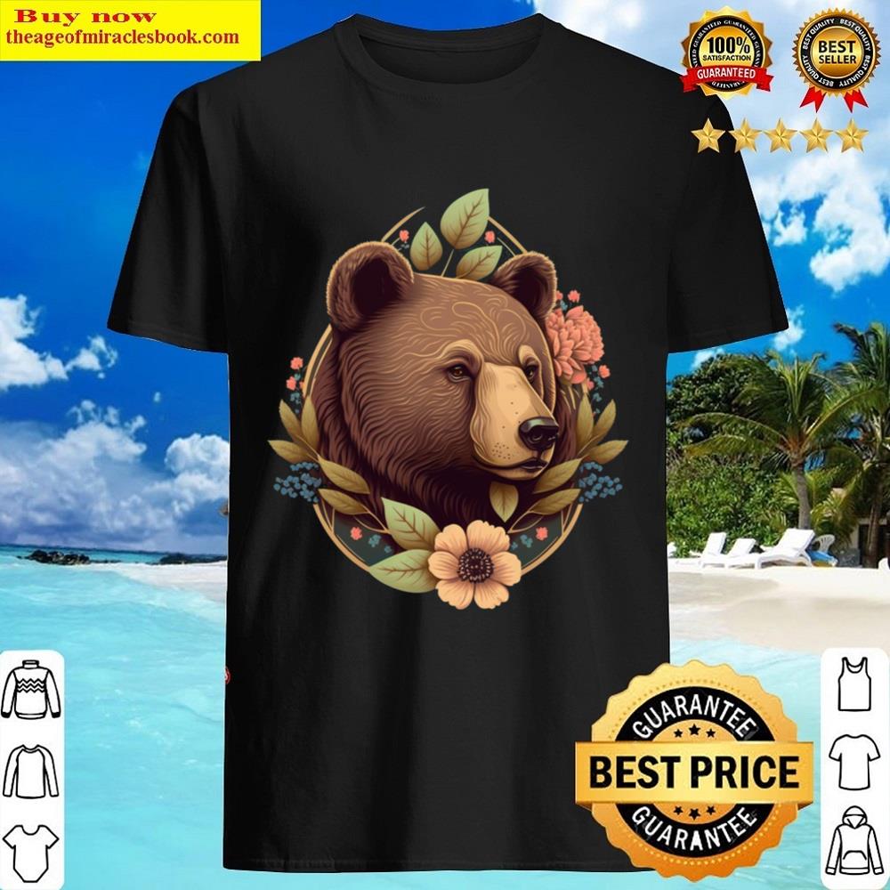 Bear With Flowers Essential Shirt