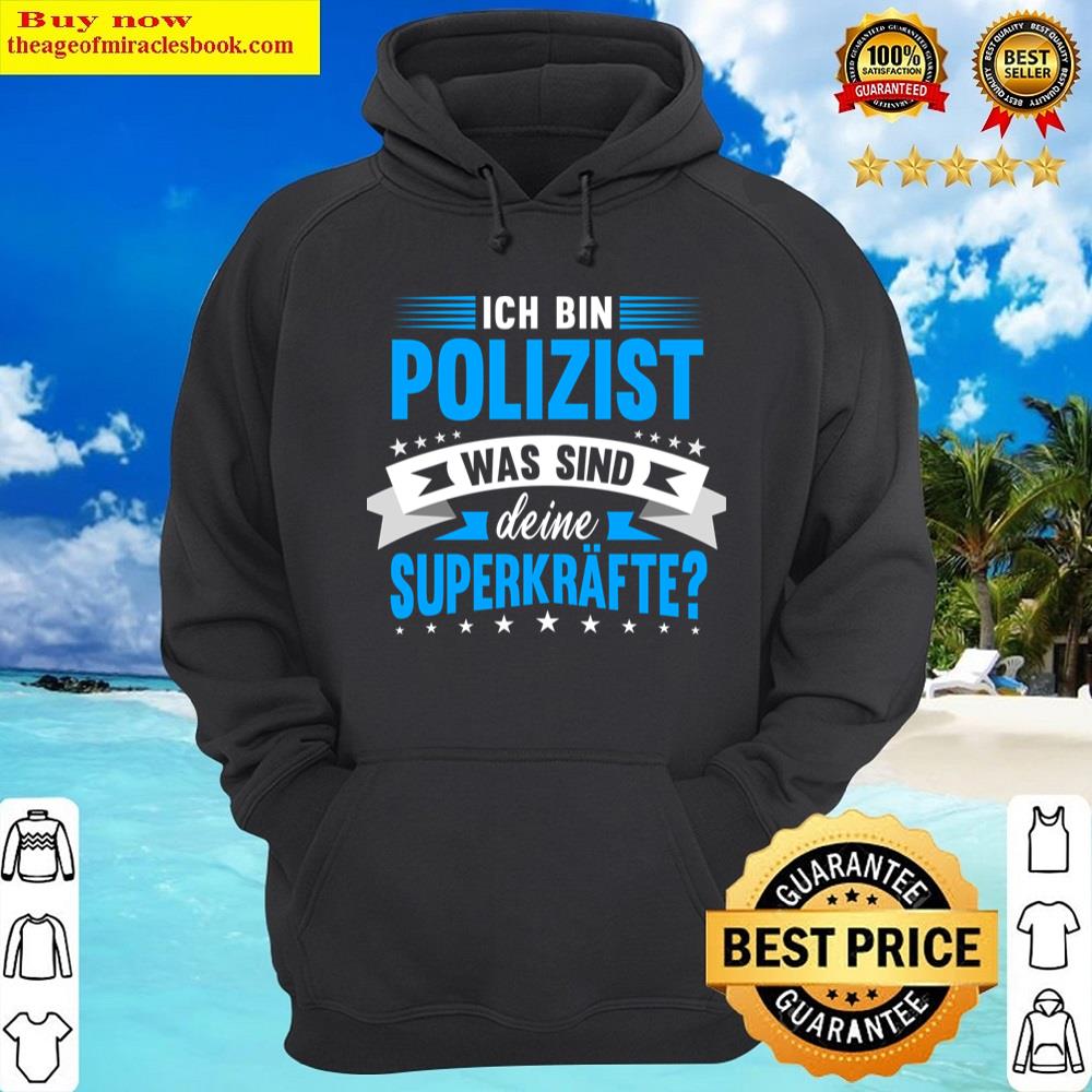 Alternative view of Cop Super Powers Dad Gift Shirt