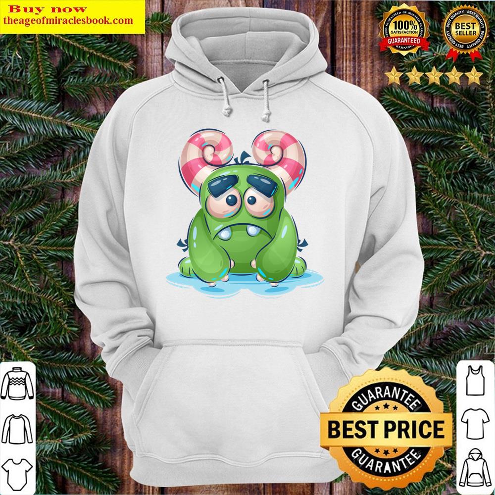 Alternative view of Curlytop Peppermint Monster Shirt