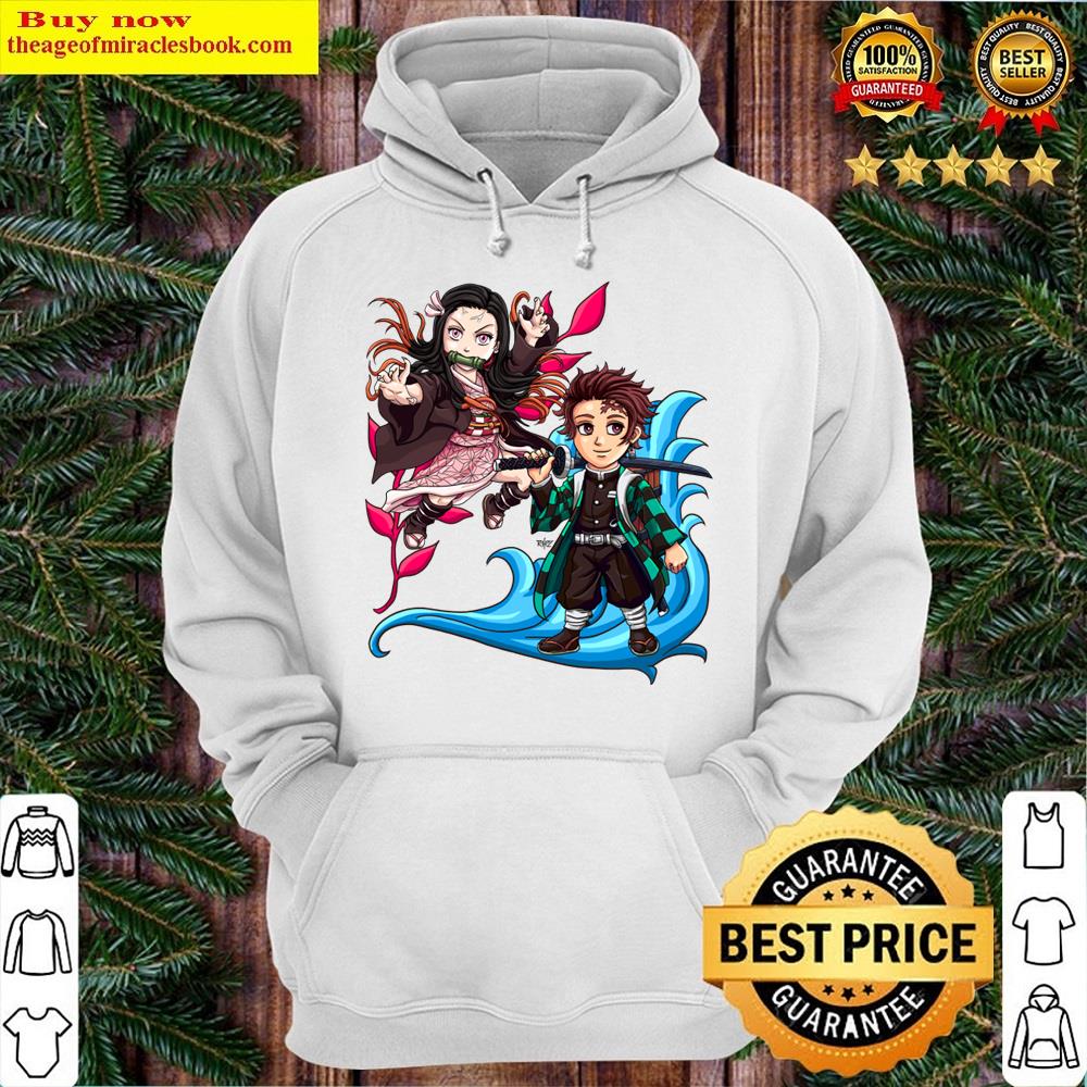 Alternative view of Demon Slayer Brothers Chibi Shirt