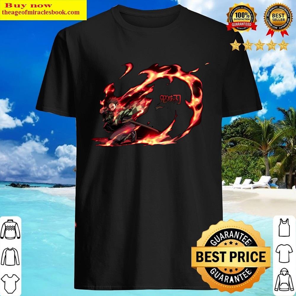 Flame Pillar Tanjiro Demon Slayer Shirt