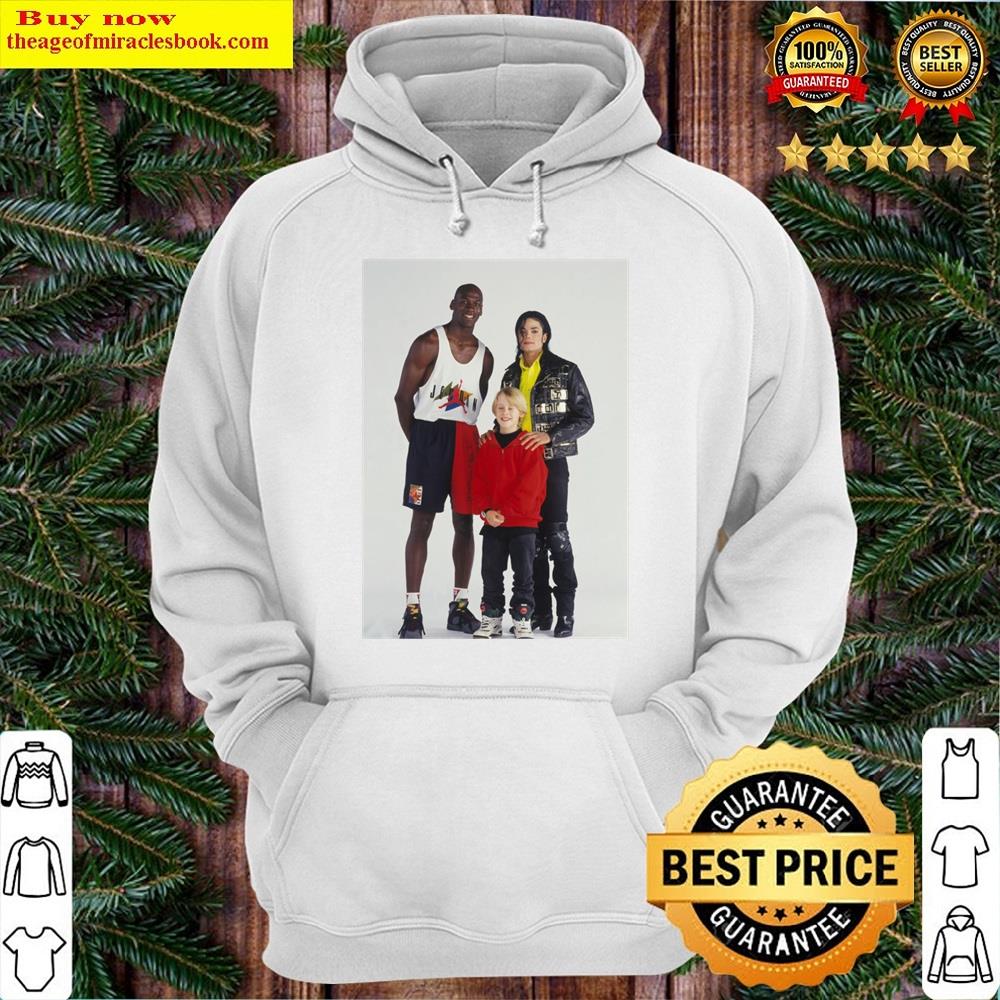 Alternative view of Michael Jordan Macaulay Culkin Shirt