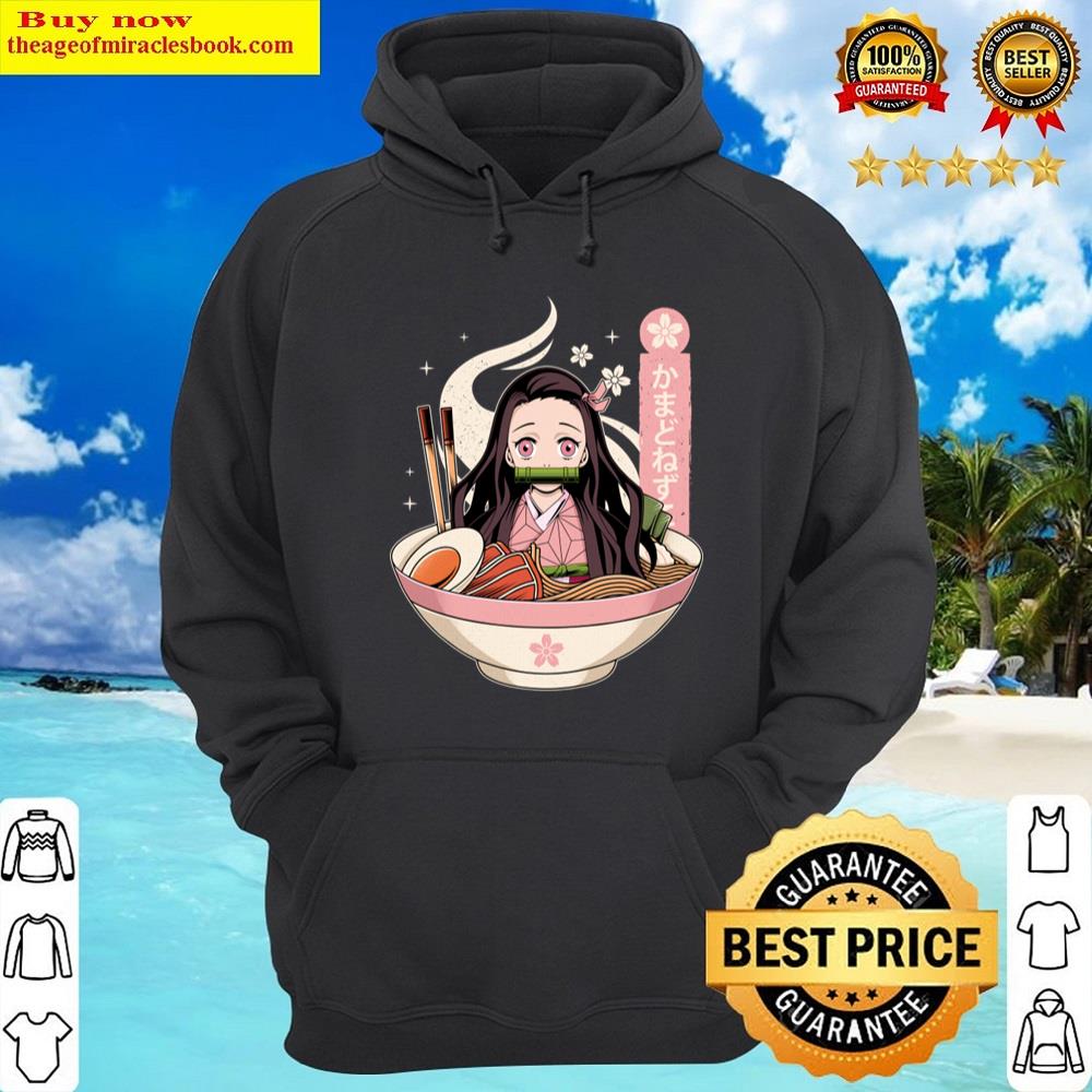 Alternative view of Nezuko Ramen Shirt