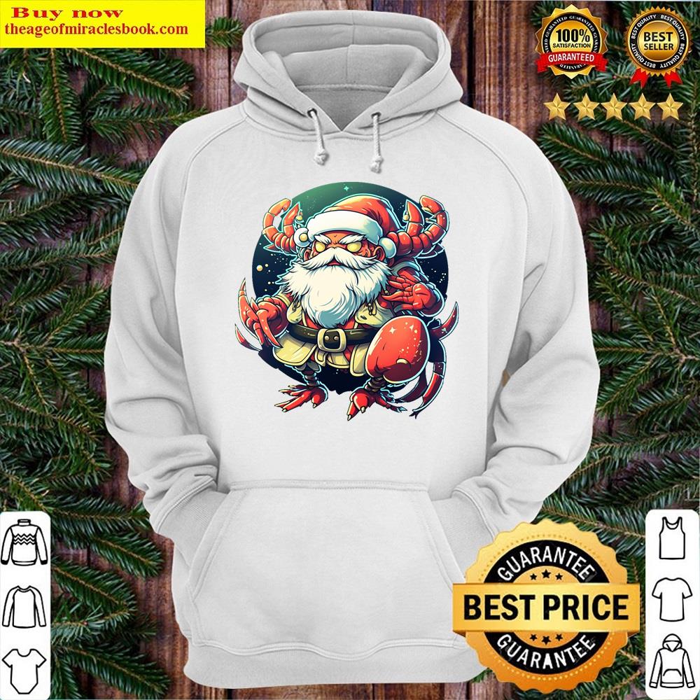 Alternative view of Santa Claws Crab Shirt