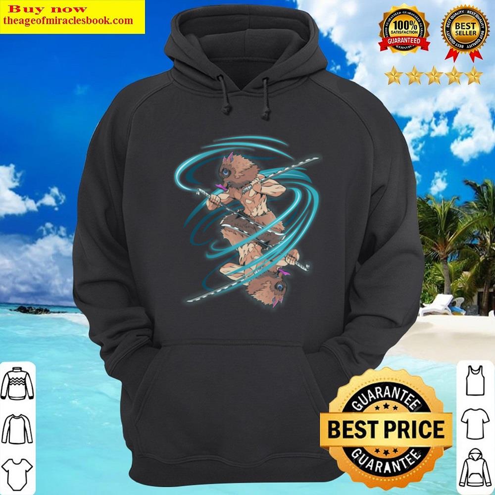 Alternative view of The Wind Roared Inosuke Shirt
