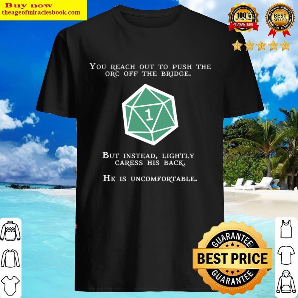 Natural 1 Orc White Shirt