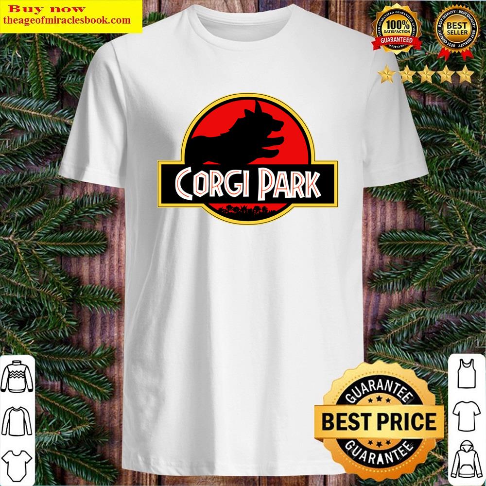 Corgi Park Sticker Shirt