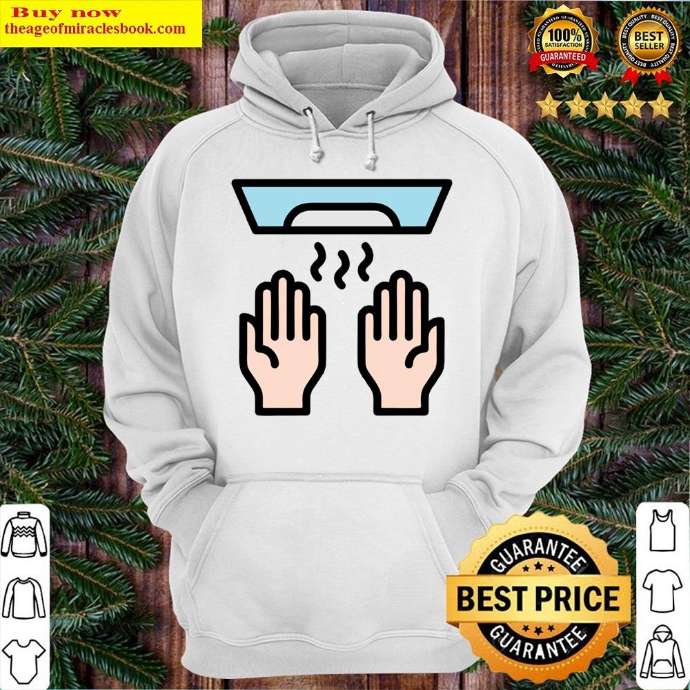 Alternative view of Hand Dryer Sticker Shirt