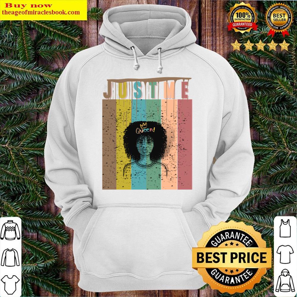 Alternative view of Juste Me Black Queen Shirt