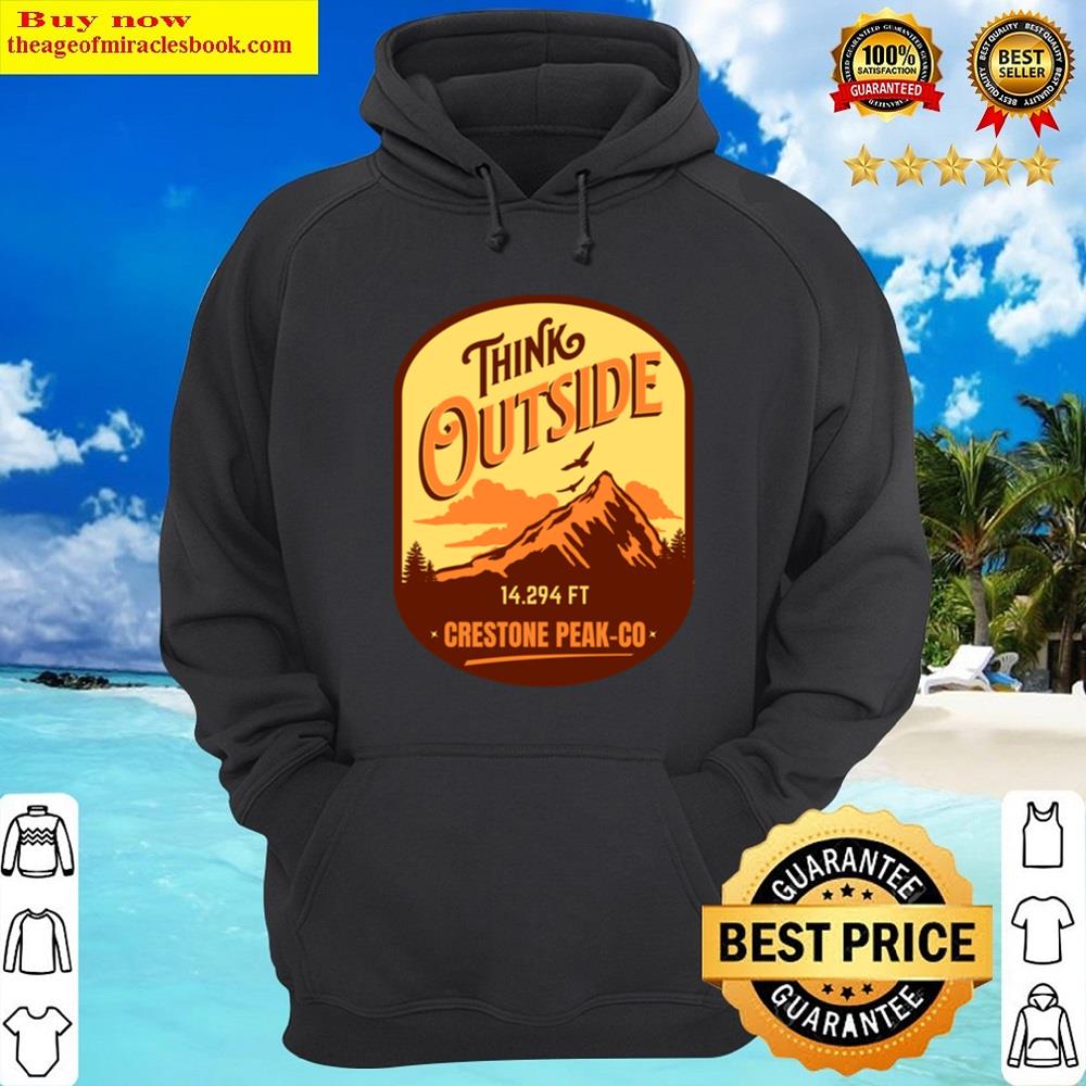 Alternative view of Mount Creston Peak Colorado Shirt