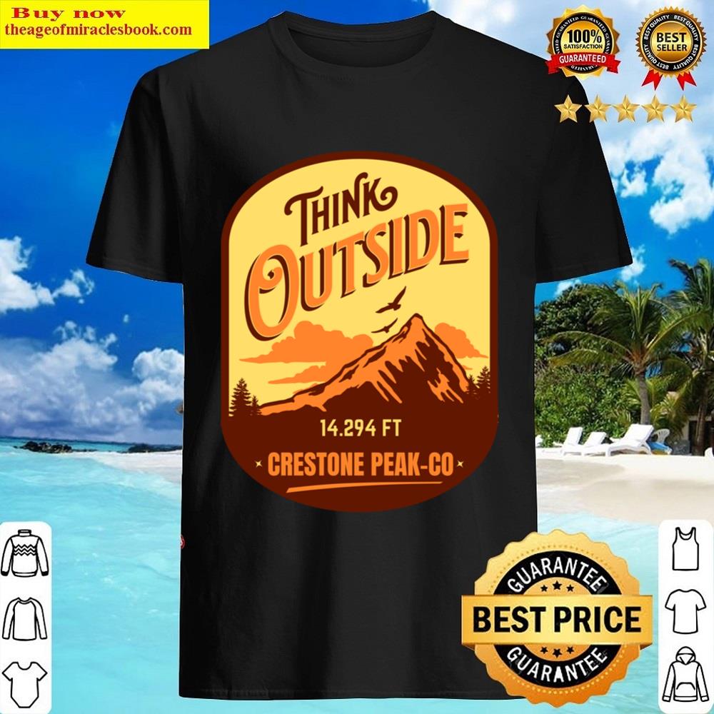 Mount Creston Peak Colorado Shirt