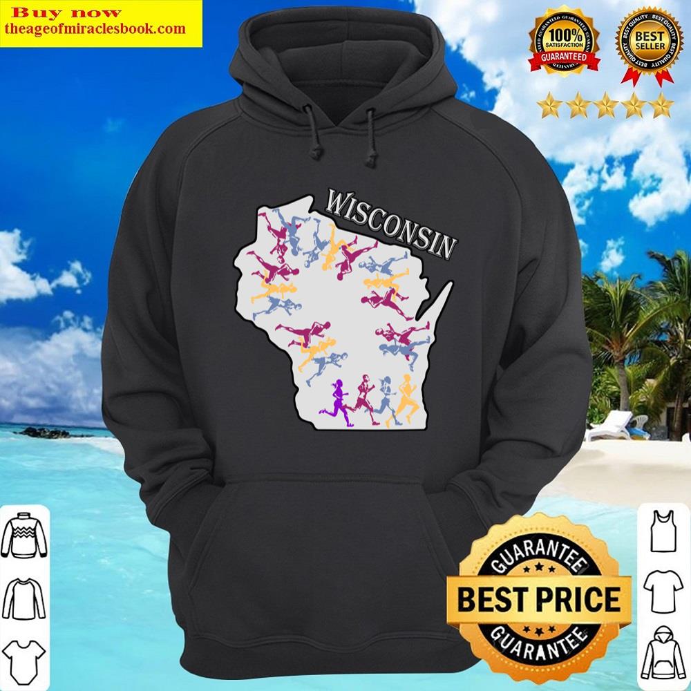 Alternative view of Run Around Wisconsin Shirt