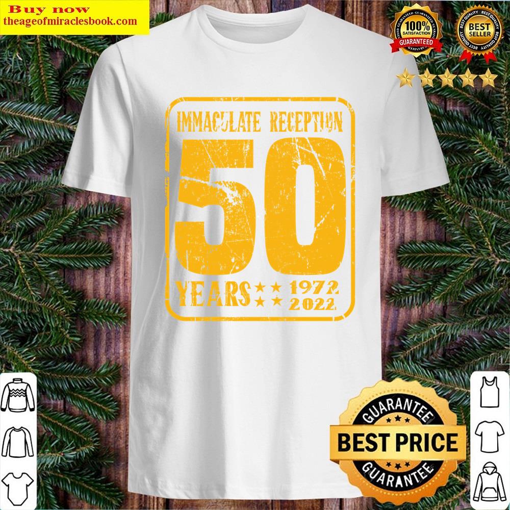 Vintage 50 Years Immaculate Reception Shirt