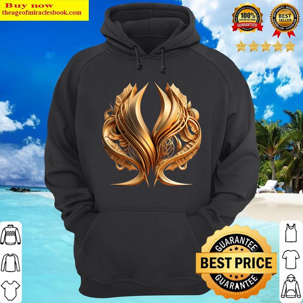 Alternative view of Stranger Things Golden Logo Shirt
