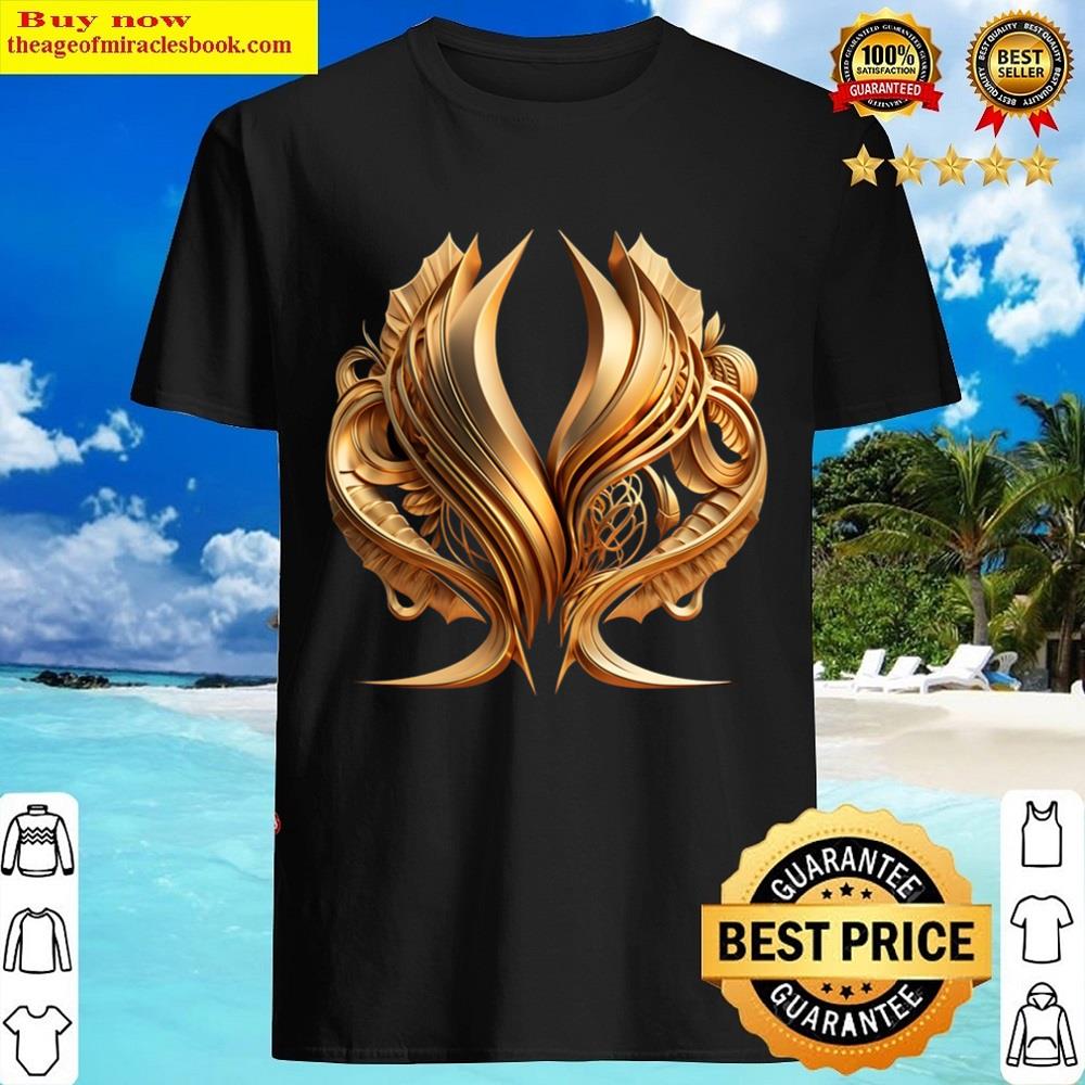 Stranger Things Golden Logo Shirt