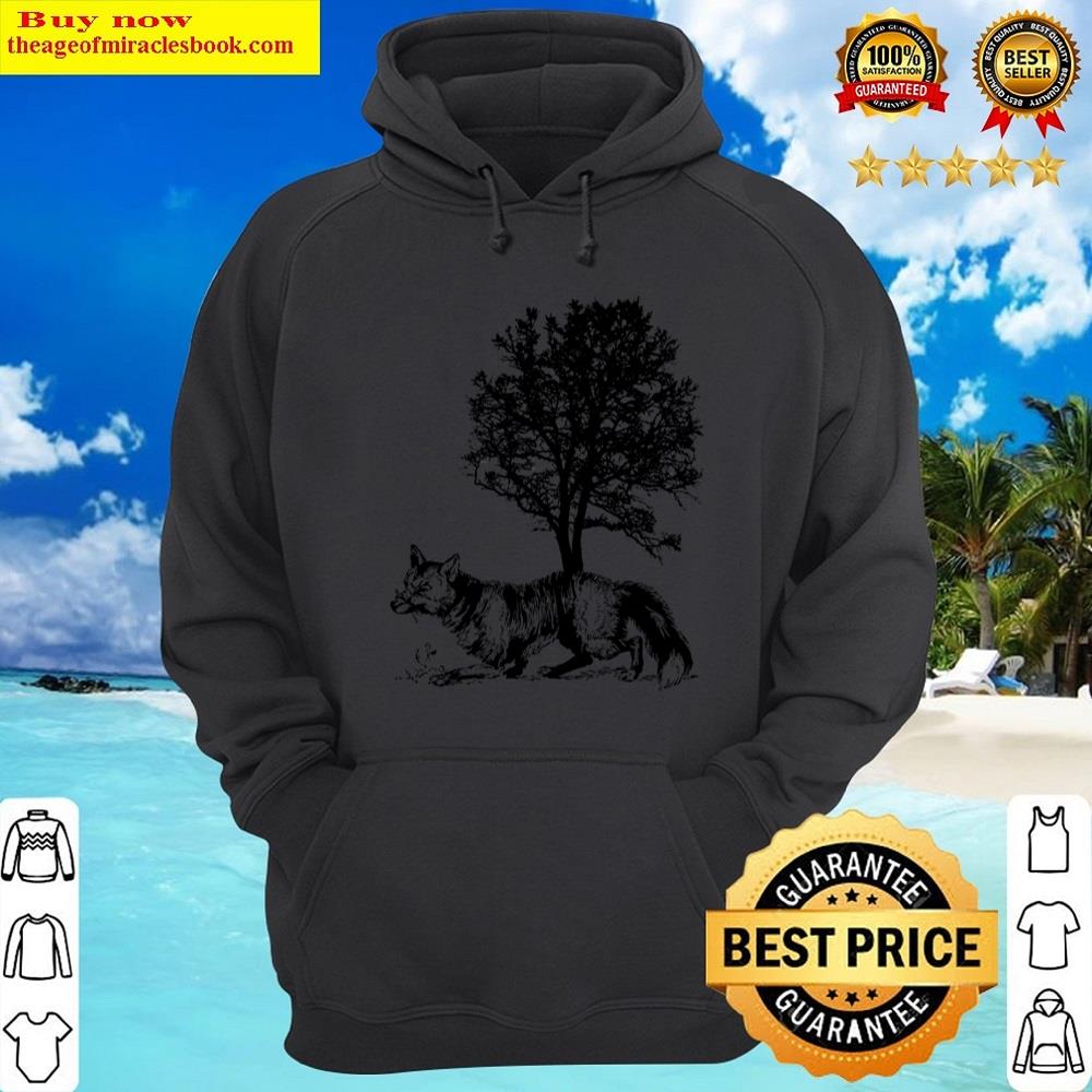 Alternative view of White Fox Under The Tree Active Shirt