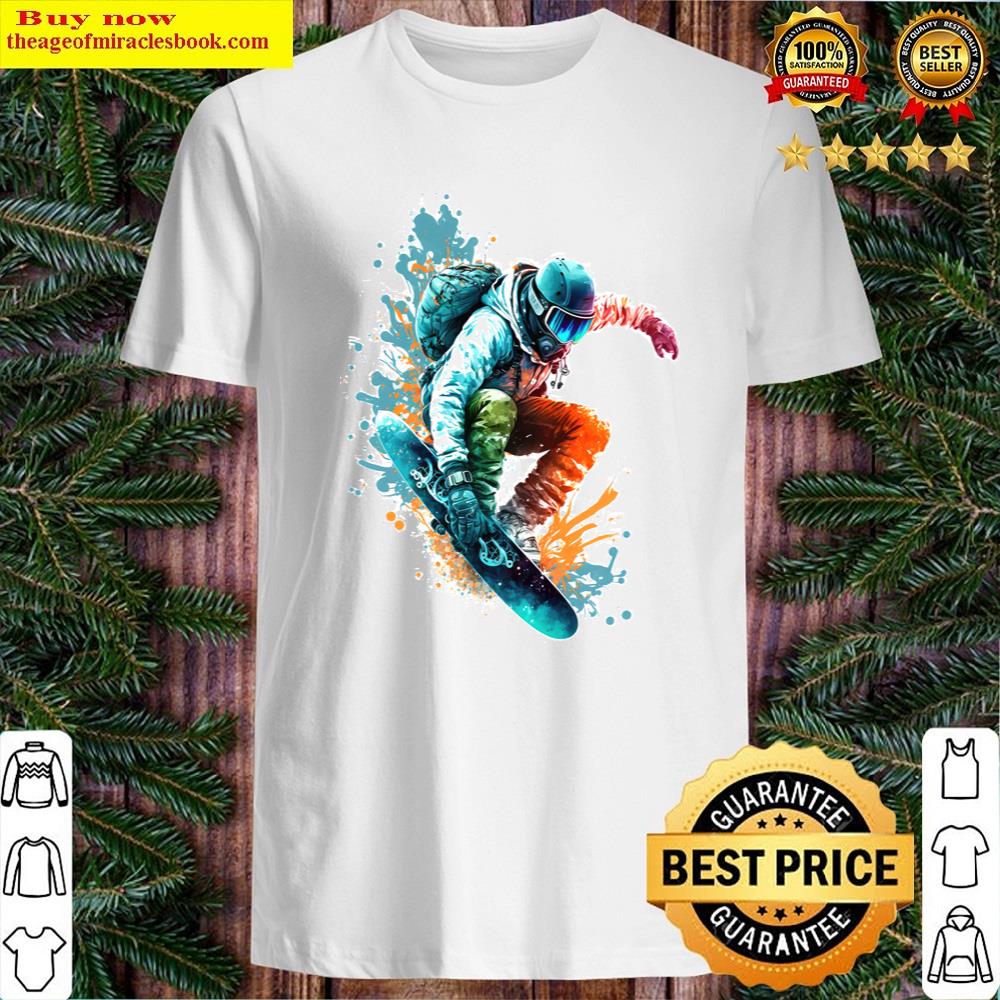 Cool Snowboarding Shirt